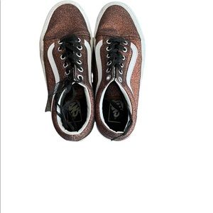 Platform Glitter Vans